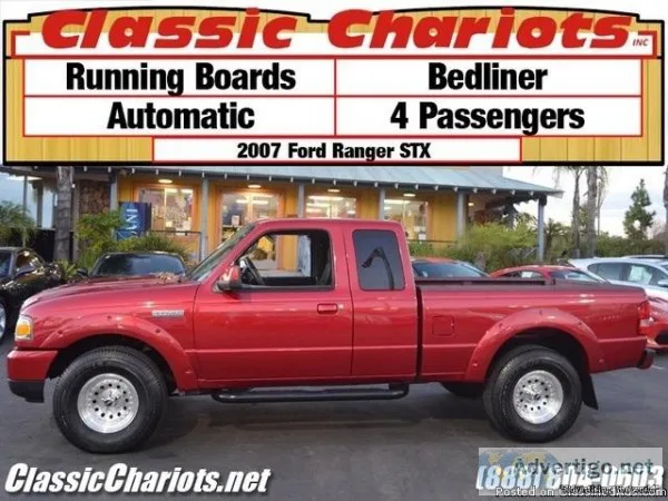 Used Truck Near Me &ndash 2007 Ford Ranger Sport with Running Bo