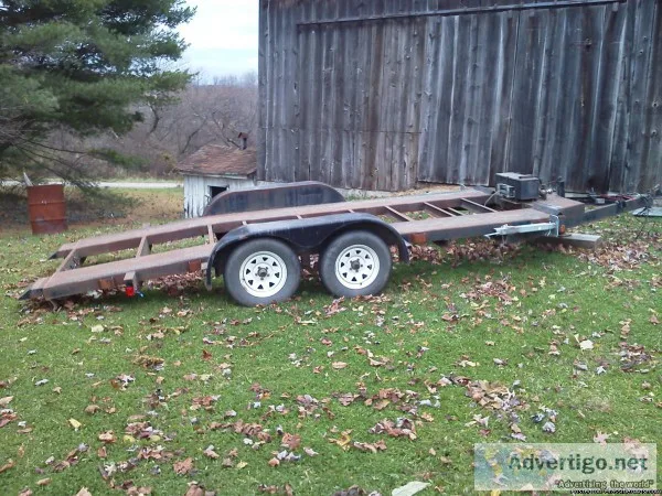 16  Heavy Duty Tandem Axle Car Hauler Trailer