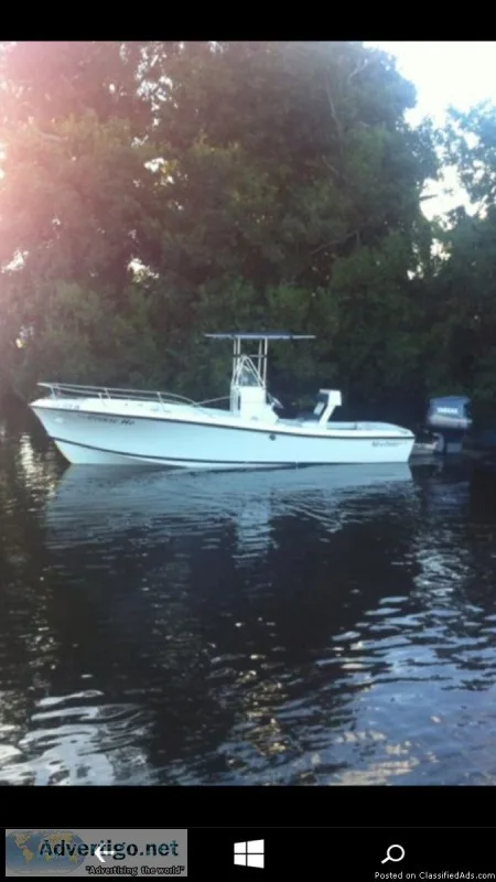 21  custom built deep V boat