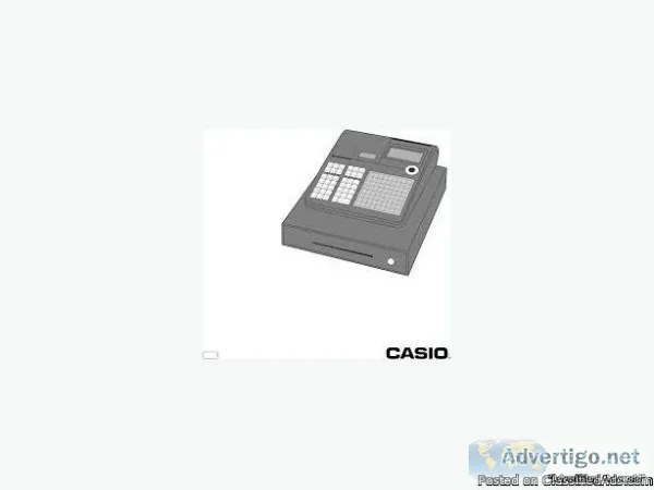 CASH REGISTER - CASIO PCRT1550 2 TAPE THERMAL PRINTER PROGRAMM