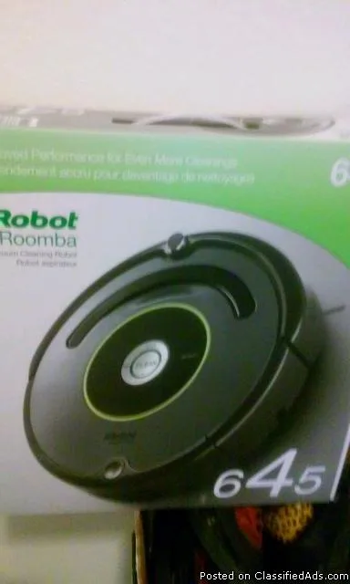 New iRobot Roomba 645 I Vacuum Cleaner