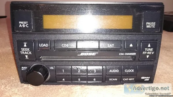Bose Car Stereo with 6 Disc Changer