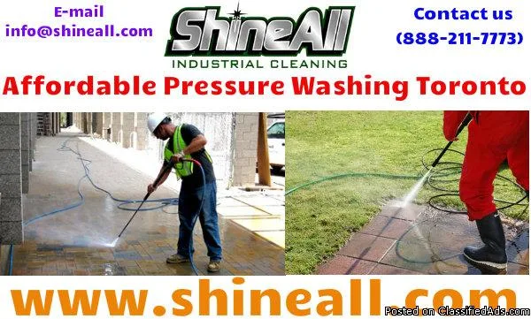 Affordable Pressure Washing Toronto