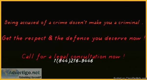 Need a Crminal Defense attorney 