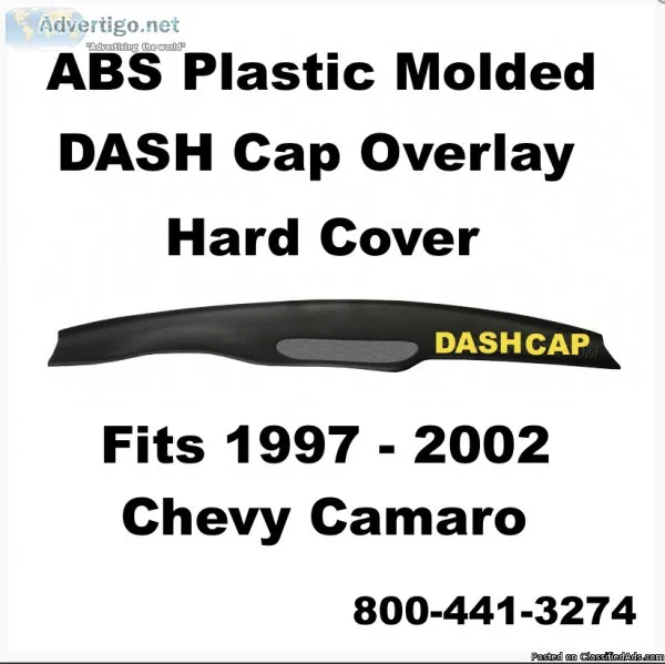 97-02 Chevy Camaro Plastic DASH Cap Overlay Hard Cover