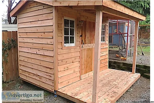 Sheds-Farm House Cedar Designs