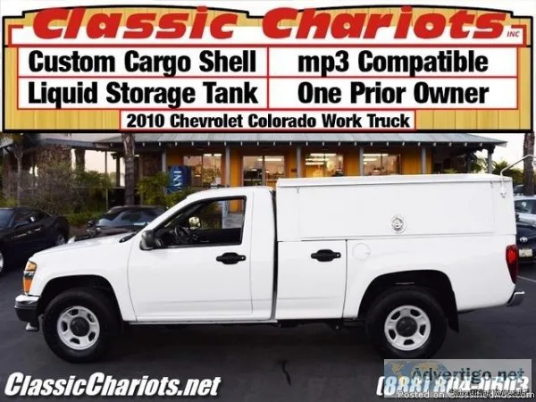 Used Cargo Truck Near Me &ndash 2010 Chevrolet Colorado Regular 