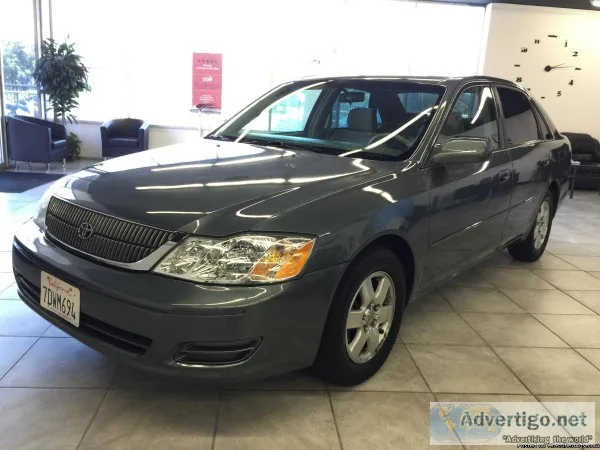 2000 TOYOTA AVALON 4dr Gray Auto Loaded Reliable V-6