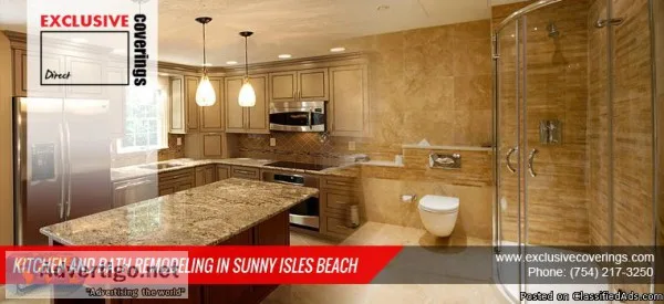 Get kitchen and bath remodeling in Sunny Isles Beach