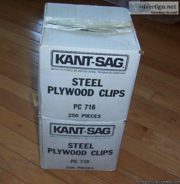 KANT SAG CLIPS 716&quot2 BOXES TOTAL 500