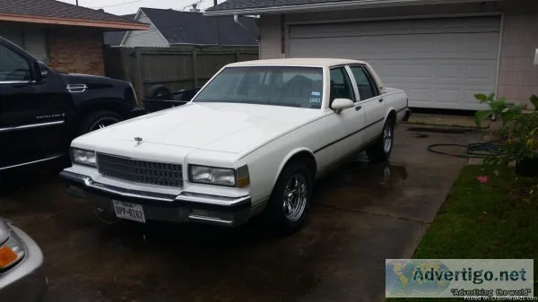  89 Chevrolet Caprice Classic