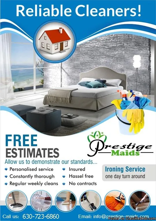 WE CLEAN THE HOUSE FOR YOU