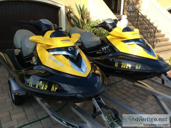 2007 SEA DOO JET RXT 215 SUPERCHARGED