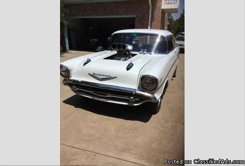 1957 Chevy Bel Air 2 Door Post