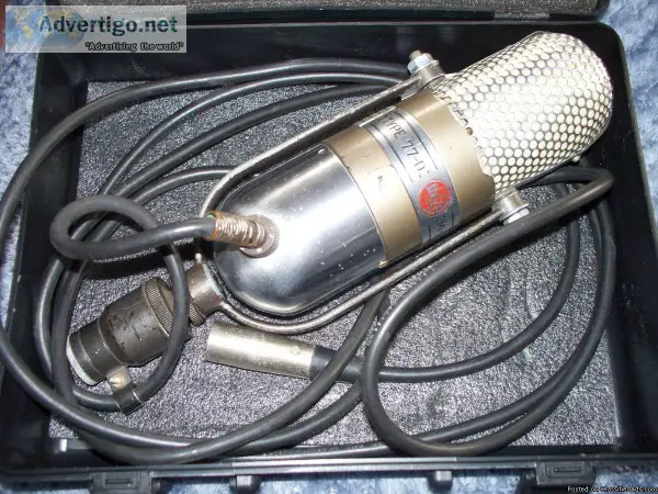 1950 s old RCA microphone 77-DX
