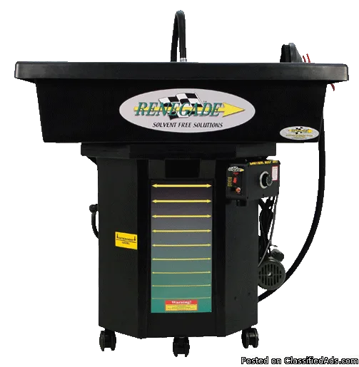 The Renegade TMB-4000 Heavy-Duty Manual Parts Washer