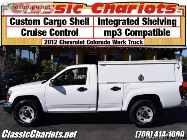 Used Cargo Truck Near Me &ndash 2012 Chevrolet Colorado Work Tru