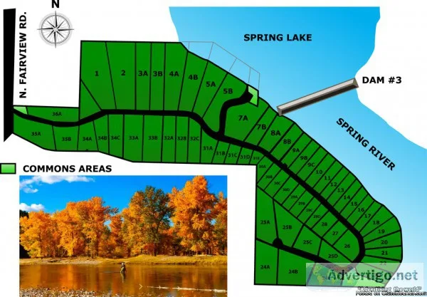 47 Spring River Lots For Sale