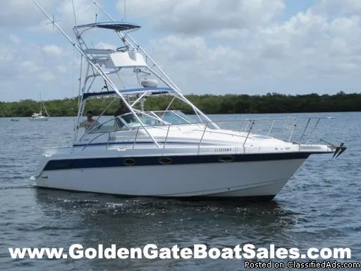 1999 32  PROLINE 3250 EXPRESS with Retractable Tower