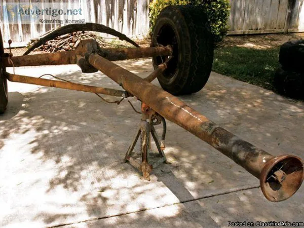 1953 belair rear end with leaf springs