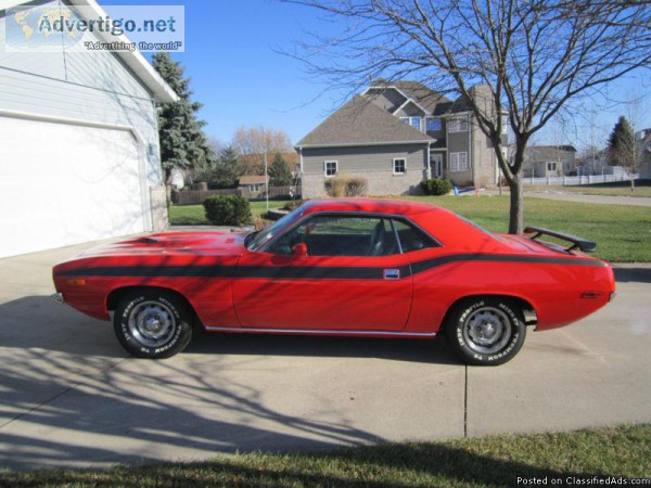 1972 Plymouth Barracuda Cuda