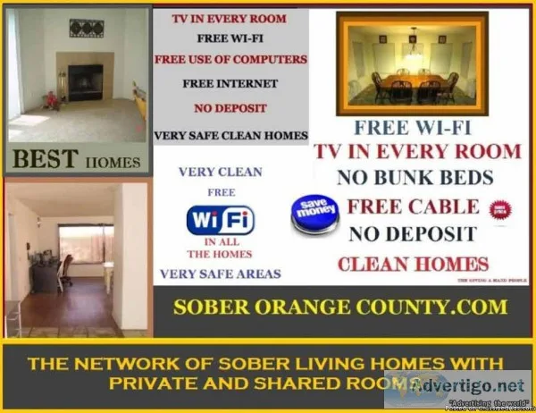 Best sober homes in Orange County