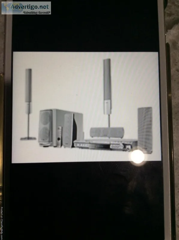 Panasonic 5.1 home theatre with 5 disc carousel.