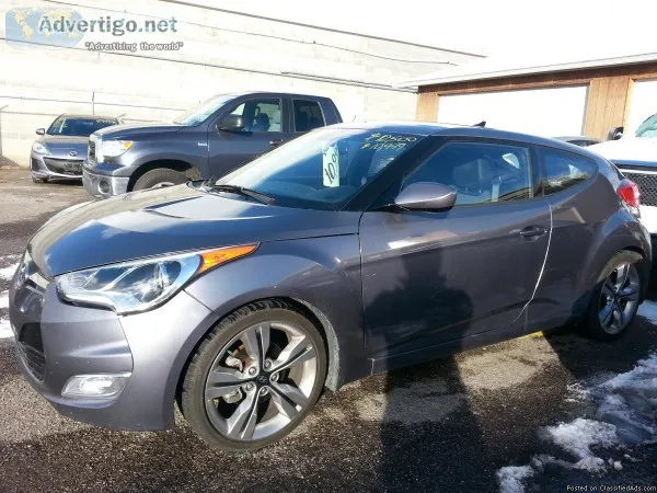 9.999. FOR SALE 2013 HYUNDAI VELOSTER HATCHBACK WITH NAVIGATION