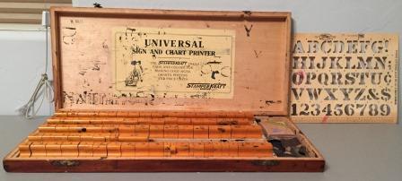 Antique Stamper-Kraft Universal Sign and Chart Printer (circa 19