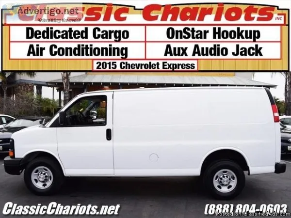 Used Cargo Van Near Me &ndash 2015 Chevrolet Express 2500 with D