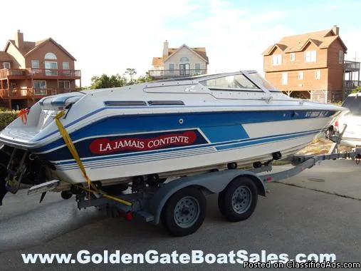 1989 22  SEA RAY 22 PACHANGA with 2001 EZ-Loader Trailer Include