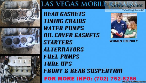FAST RELIABLE MOBILE MECHANICS... TECH STANDING BY