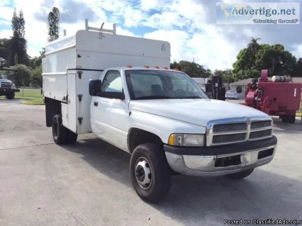 2002 Dodge 3500 Chipper Dump Truck For Sale
