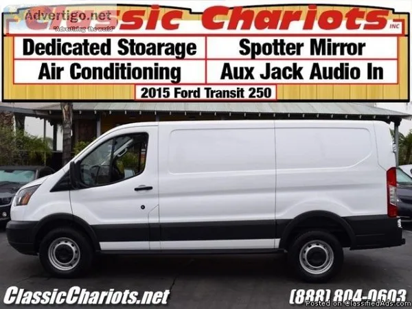 Used Cargo Van Near Me &ndash 2015 Ford Transit Cargo 250 with D