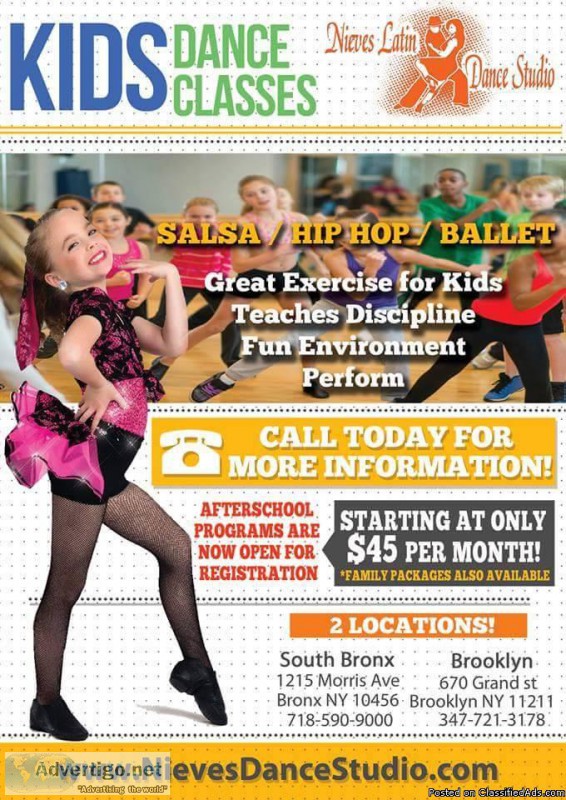 Salsa Lessons for all ages