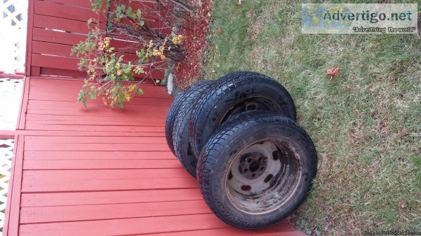 Winter tires with rims