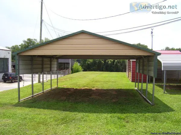 Deluxe A Frame 20x20 Carport