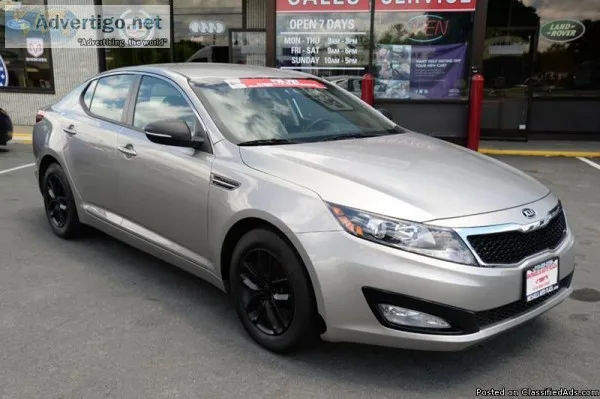 2013 KIA Optima LX GDI LOW FINANCING Bluetooth 24k miles 9128