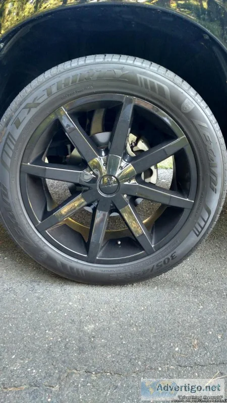 rims 22&quot black