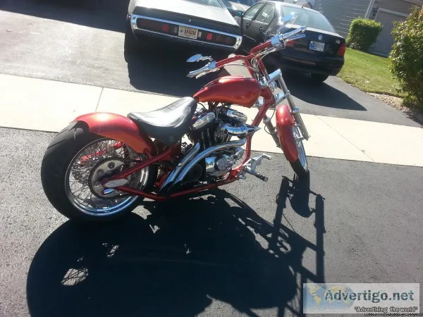Motorcycle 2005 redneck chopper