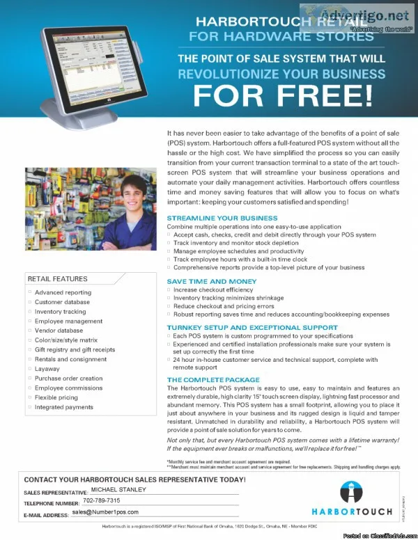 Harbortouch Retail For Hardware Stores