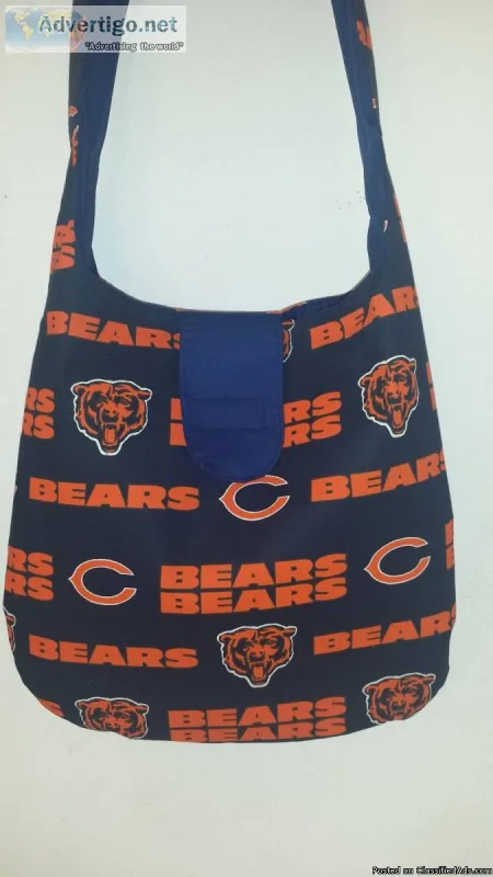 Chicago Bears Hobo Crossbody Bag