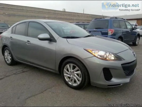  7500 .FOR SALE 2013 MAZDA 3 I LOW MILES ONLY 24KAUTO TRANSMISSI