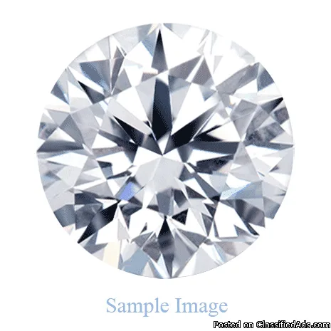 Brand New 1.00 Carat Round Shaped Diamond for Sale