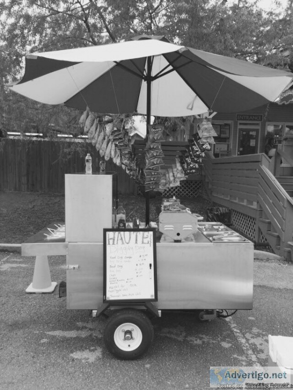 Big Dog Hot Dog cart