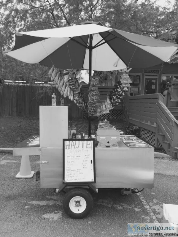 Big Dog Hot Dog cart
