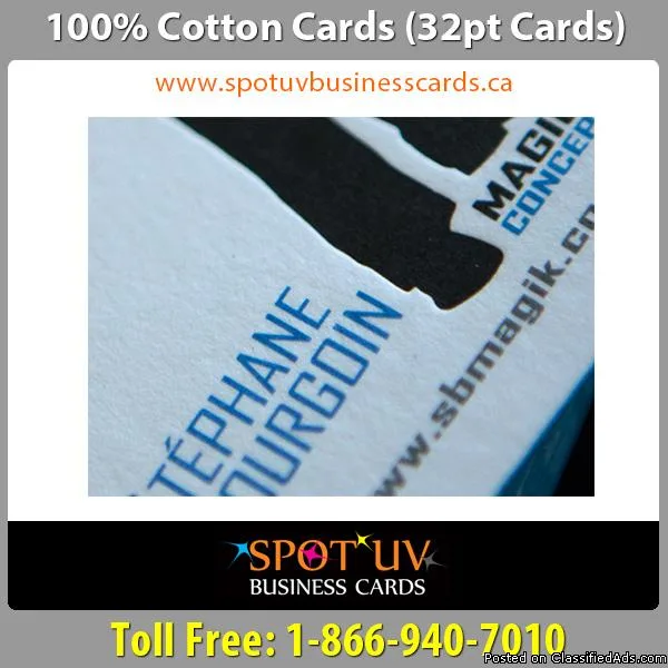 Today Offer Beautiful Cotton business Cards