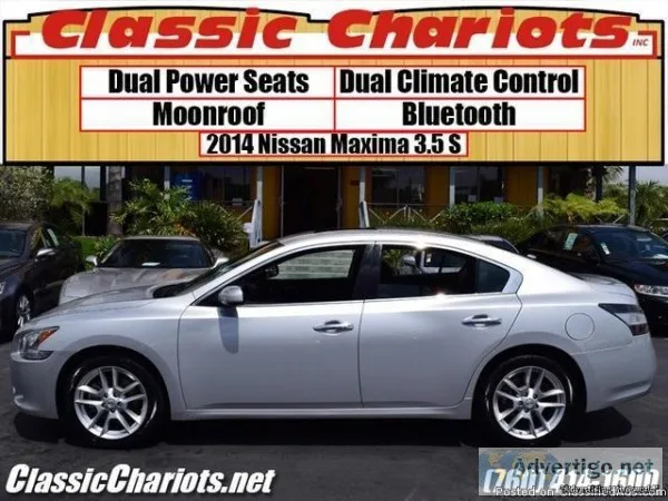 Used Car Near Me &ndash 2014 Nissan Maxima 3.5 S with Bluetooth 