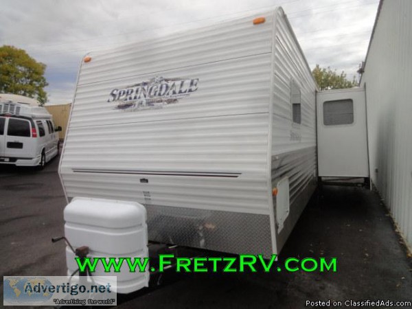 Used 2007 Keystone Springdale 291 Travel Trailer RV for Sale Cla