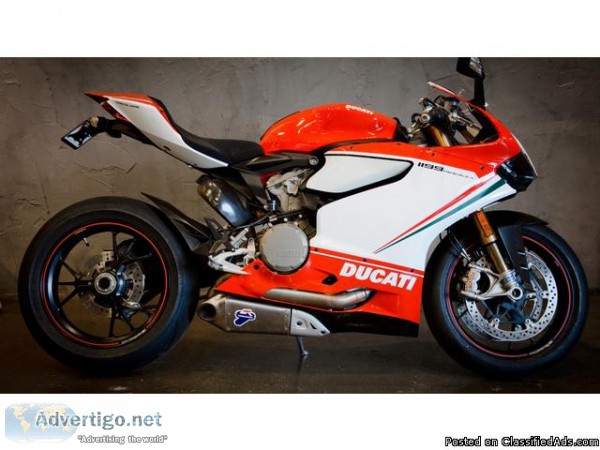 2012 Ducati 1199 Panigale Tri Colore only 189mi loaded